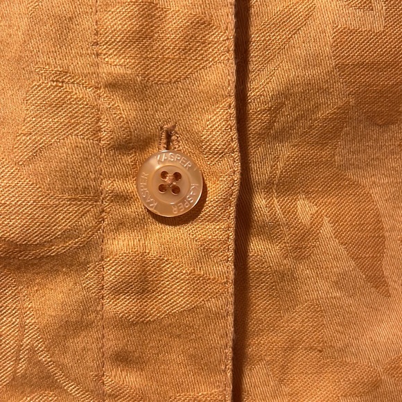 Ladies Kasper Sportwear Vintage Long Sleeve Button Up - Picture 6 of 6